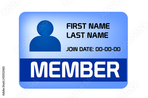 membership card vector