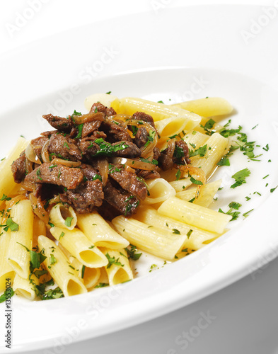 Pasta Penne with Beef