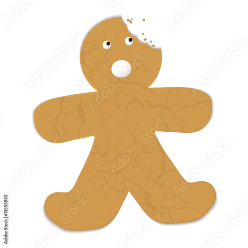 gingerbread man bite