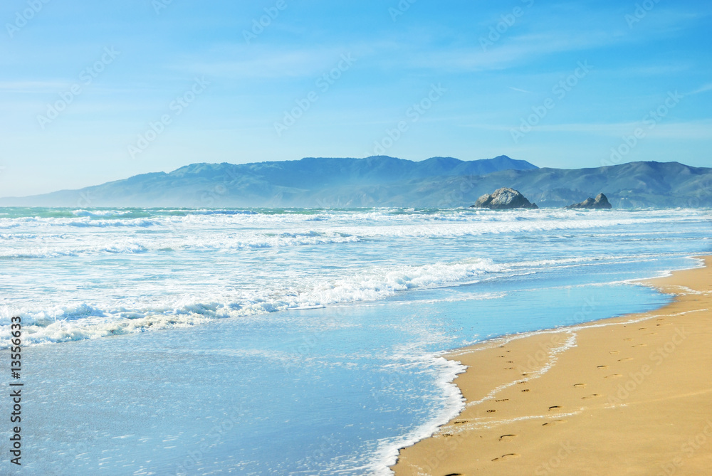 Beach in San Francisco California Beach in San Francisco California