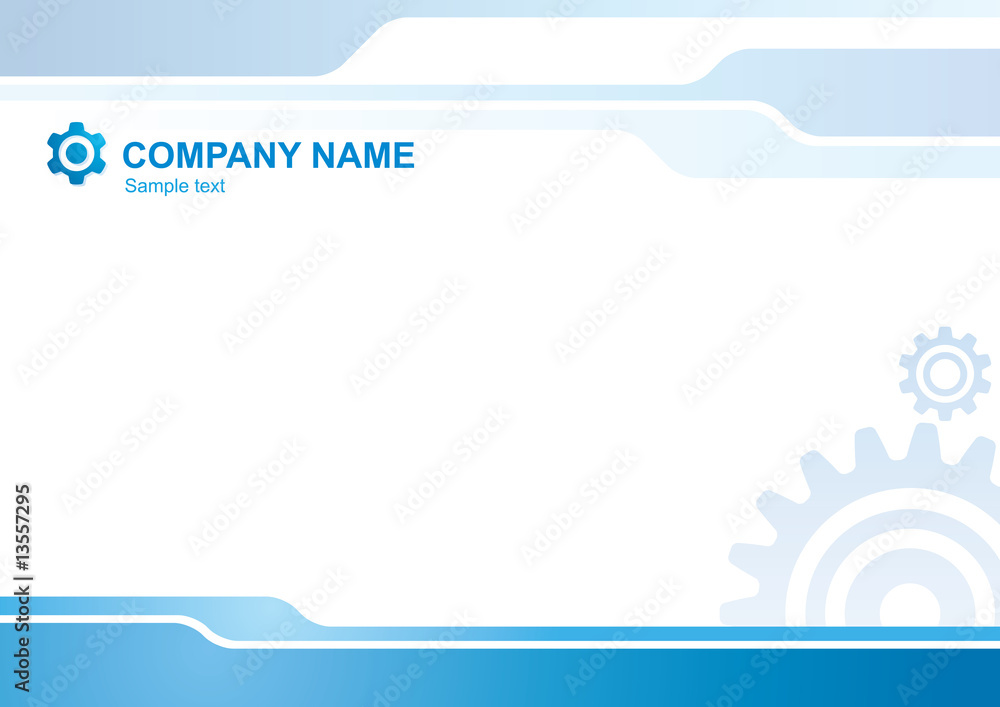 Corporate vector background with gears Corporate vector background with gears
