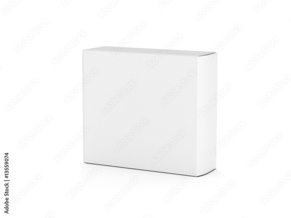 blank white box on white background blank white box on white background