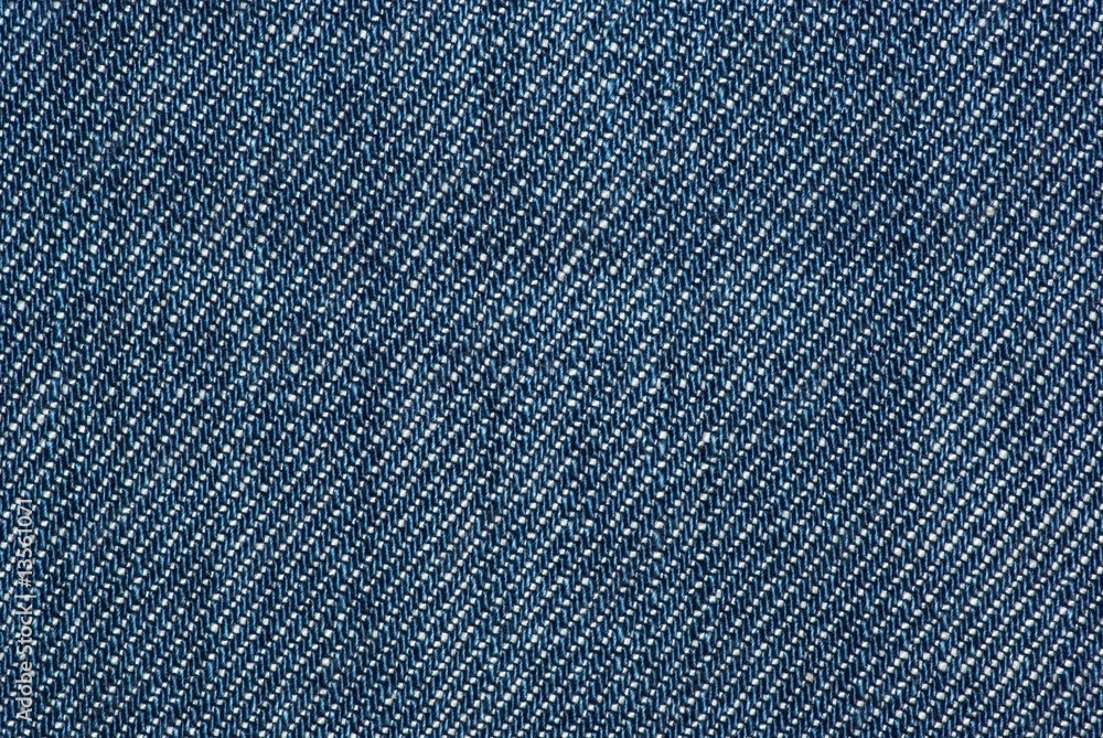 Close-up shot of blue denim Close-up shot of blue denim