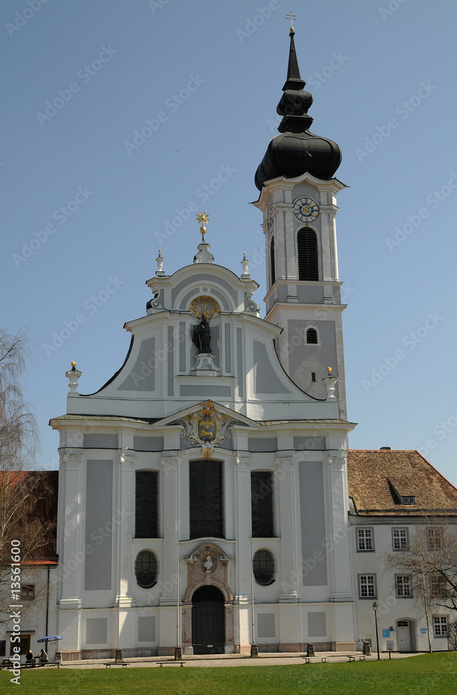 Fototapeta premium Dießen, Marienmünster, Mariae Himmelfahrt
