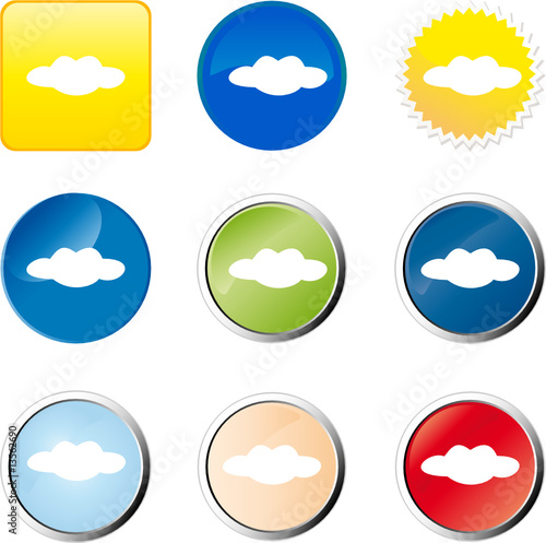 Cloud web button