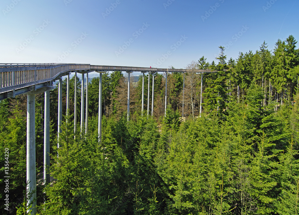 Fototapeta premium Architektur und Natur