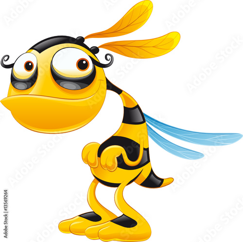 Funny bee