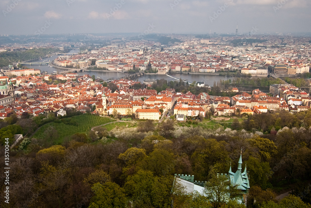 red roofs of prague