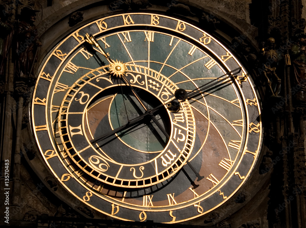 astronomical clock in Prague