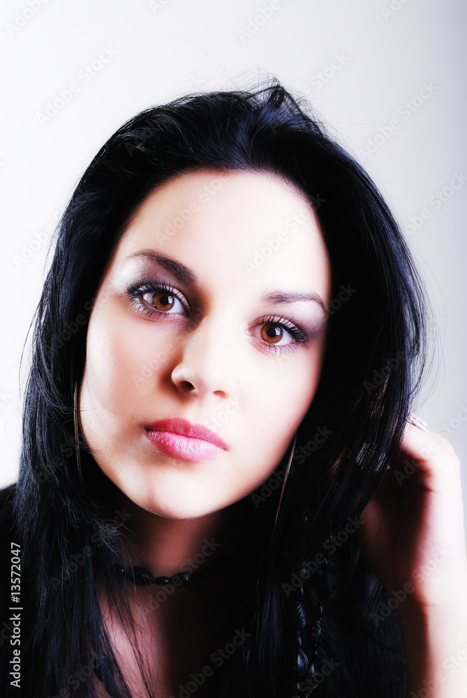 brunette woman brunette woman