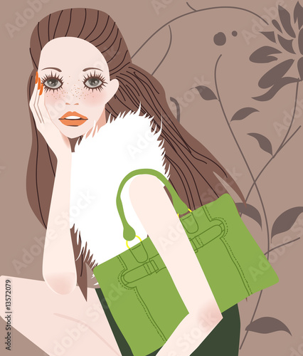 shopping girl