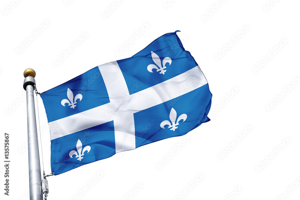 Obraz premium Flaga Quebecu