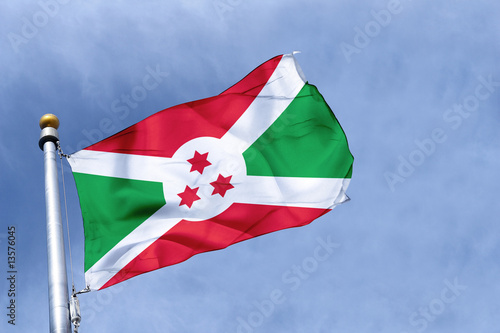 drapeau burundi photo