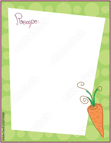 recipe template