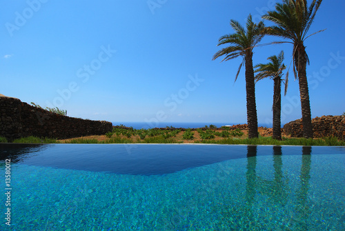 Tableau sur toile paesaggio pantesco
