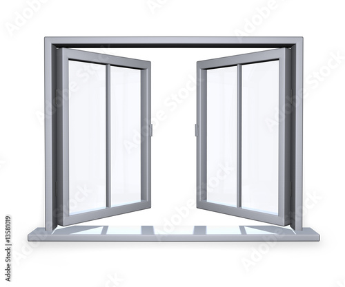 Open window