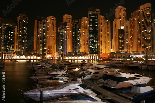 Dubai Marina by Night