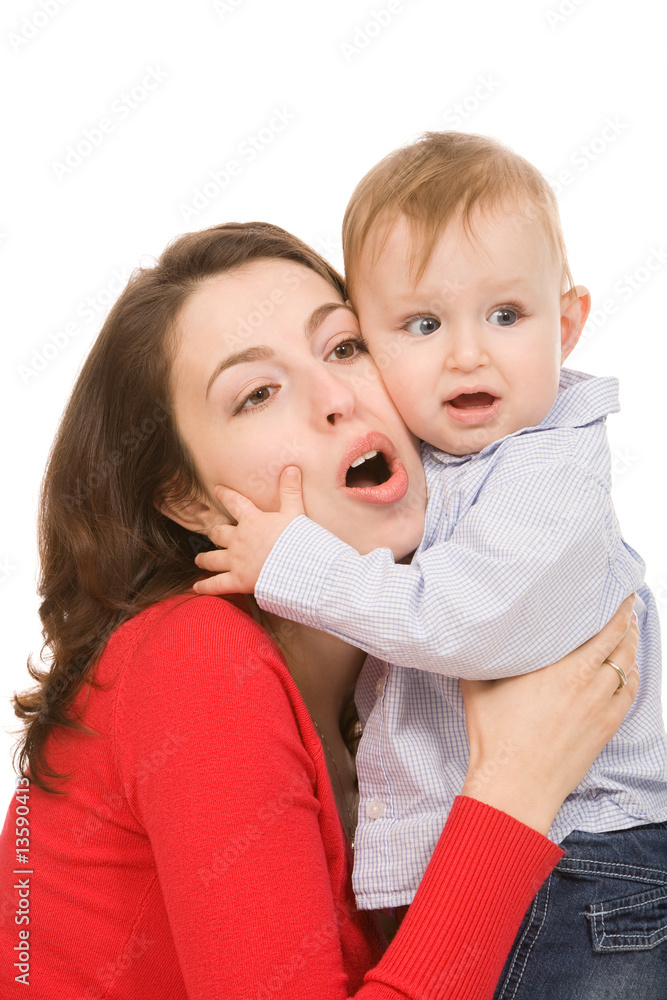 mother and son mother and son