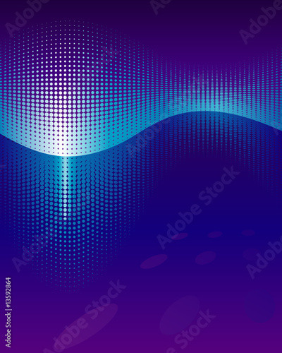 Equaliser Waveform abstract background. Vector layered.