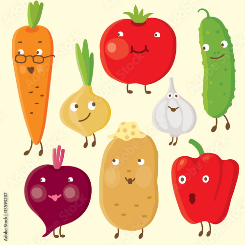 vector vegetables