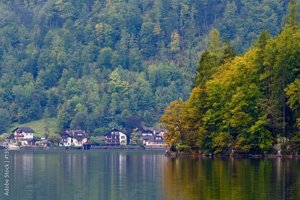 Naklejka premium Hallstatt, Austria