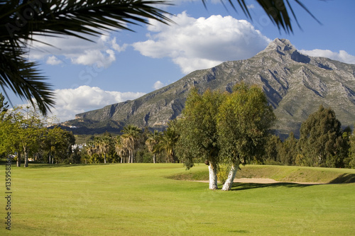Mediterranean golf course
