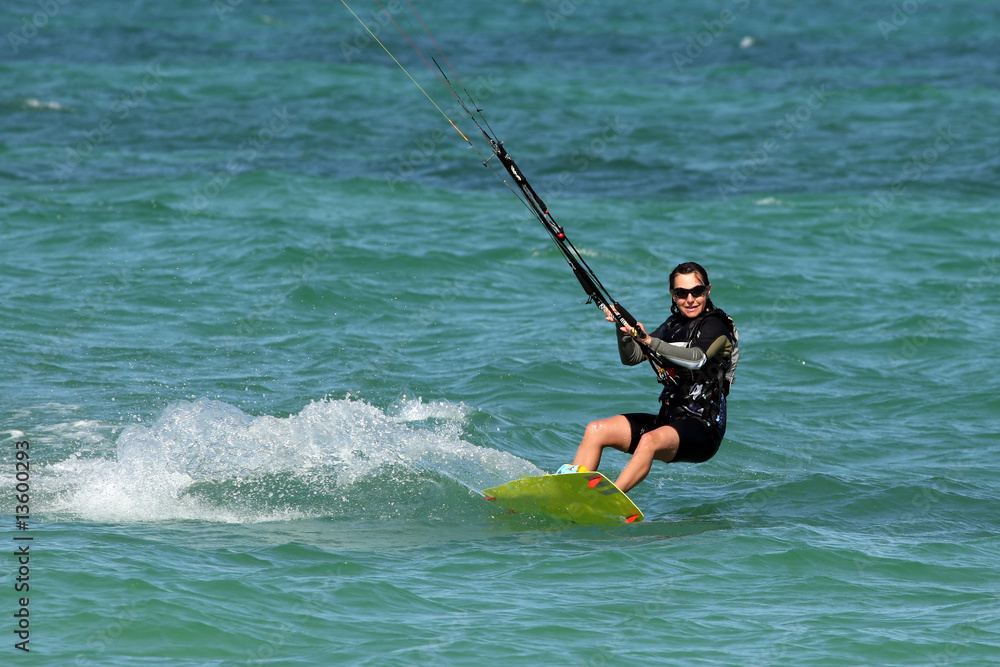 Fototapeta premium Kite girl