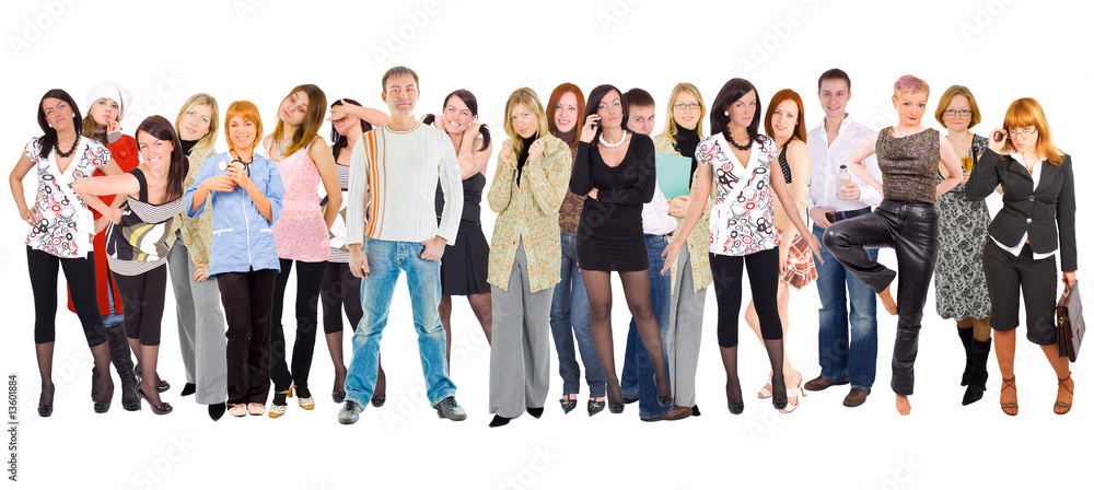 © alma_sacra - Big crowd of multiple people © alma_sacra - Big crowd of multiple people