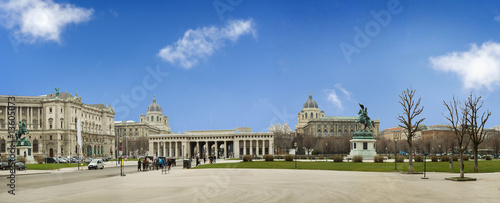 Hofburg Heldenplatz Pan