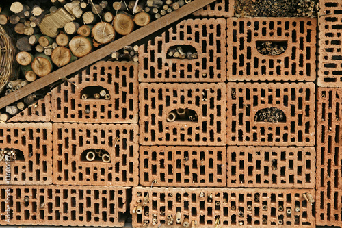 Nisthilfen für Wildbienen