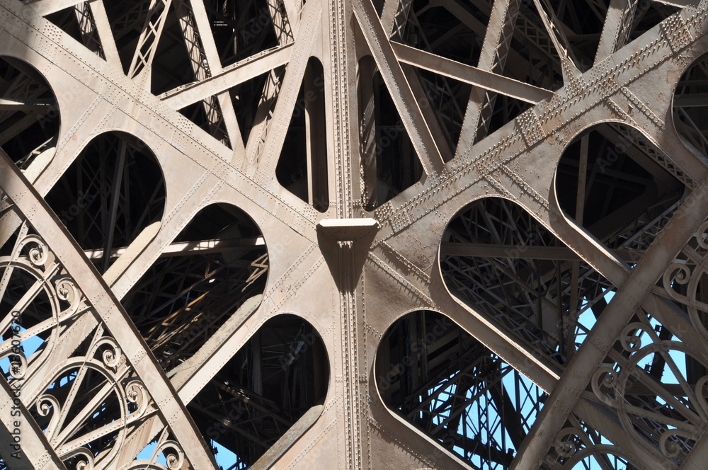 Détail de la Tour Eiffel #3 Détail de la Tour Eiffel #3