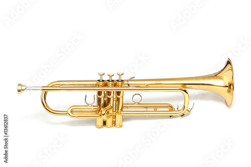 gold trumpet