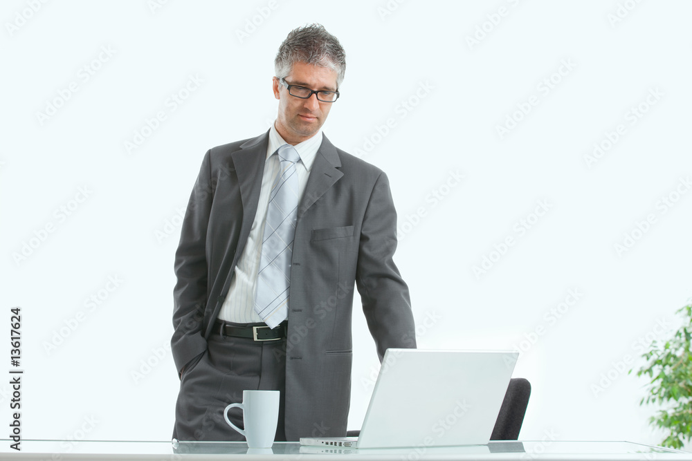 Serious businessman Serious businessman