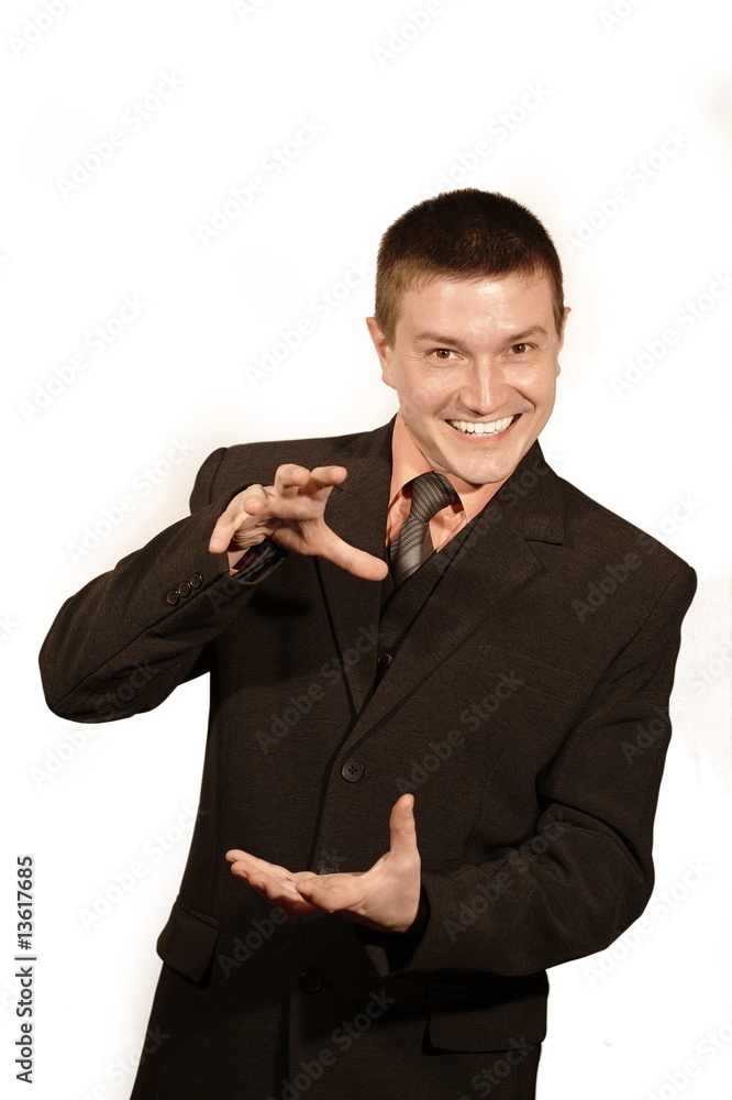 smiling man in suit smiling man in suit