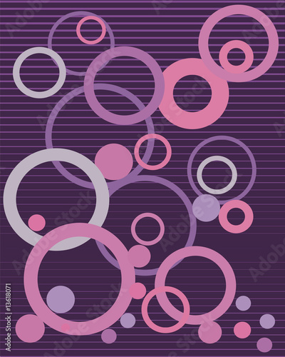 abstrakte retro ringe