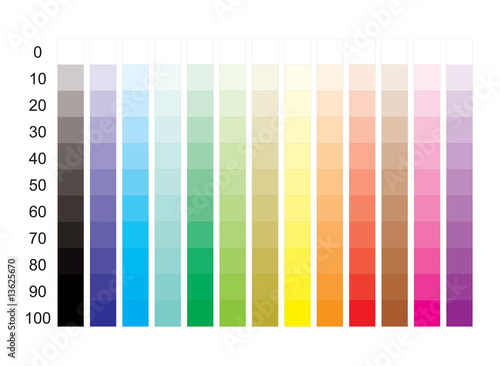 gradazioni di colore