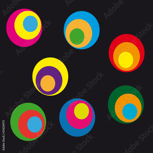 sfere colorate