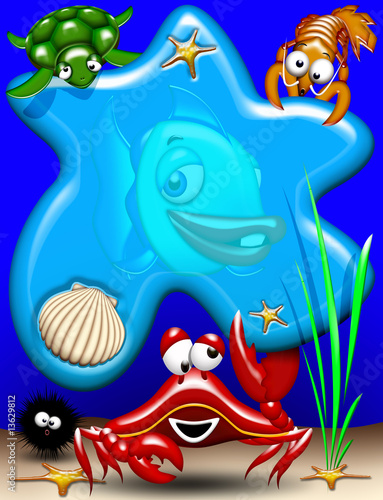 Animali Mare-Sea Animals-Animaux Mer 3