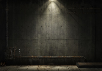 grunge industrial background