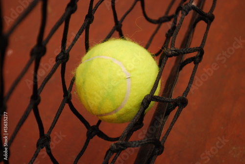 balle tennis filet © Bertrand Manière