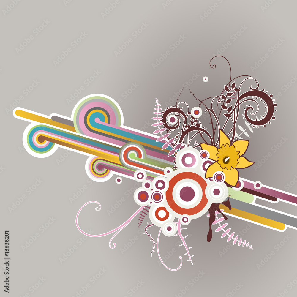 Colorful abstract illustration.