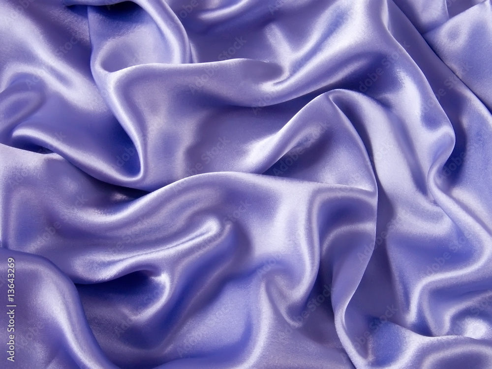 Obraz premium Smooth elegant lilac silk fabric as background