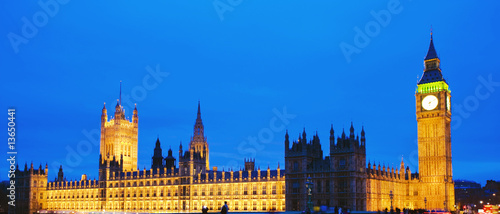 Fotografie parliament houses in london