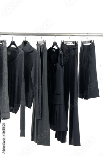 Fashion clothing rack display © Mee Ting