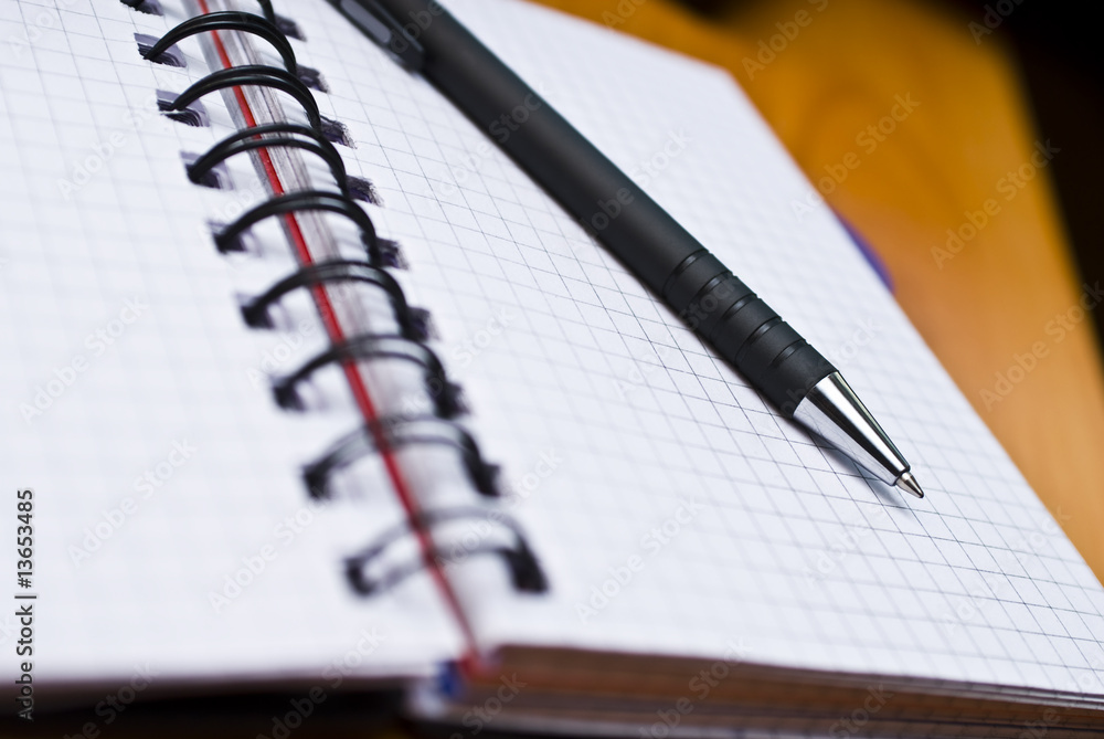 notebook and pen notebook and pen