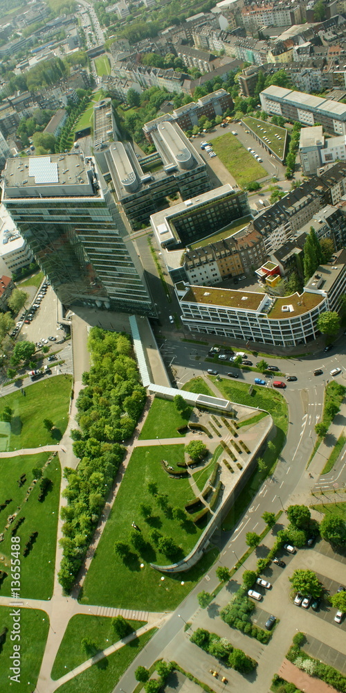 Architektur am Düsseldorfer Medienhafen
