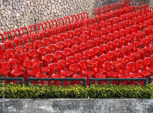 red seats