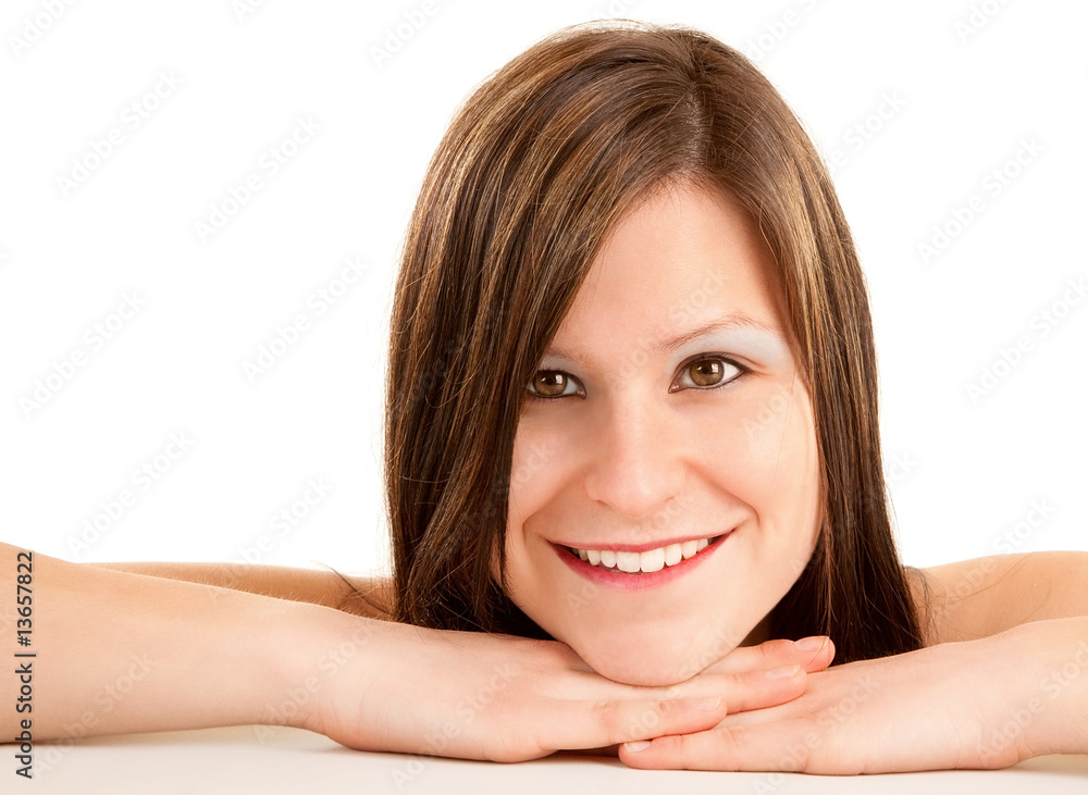 Beautiful Smiling Young Brunette Beautiful Smiling Young Brunette
