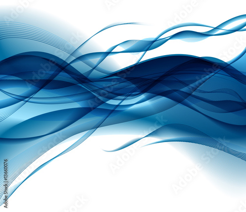 Wallpaper, background texture blue waves