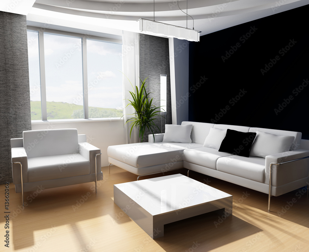 Fototapeta premium Drawing room 3d